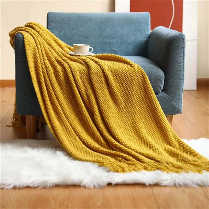 Modern Blanket | Skye Cozy Throw