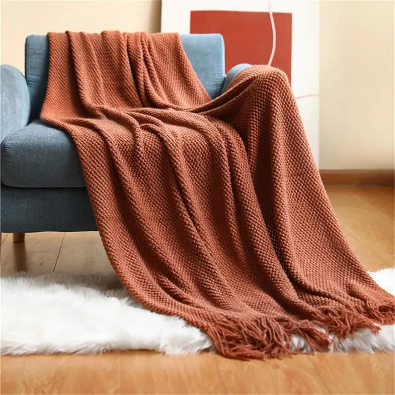 Modern Blanket | Skye Cozy Throw