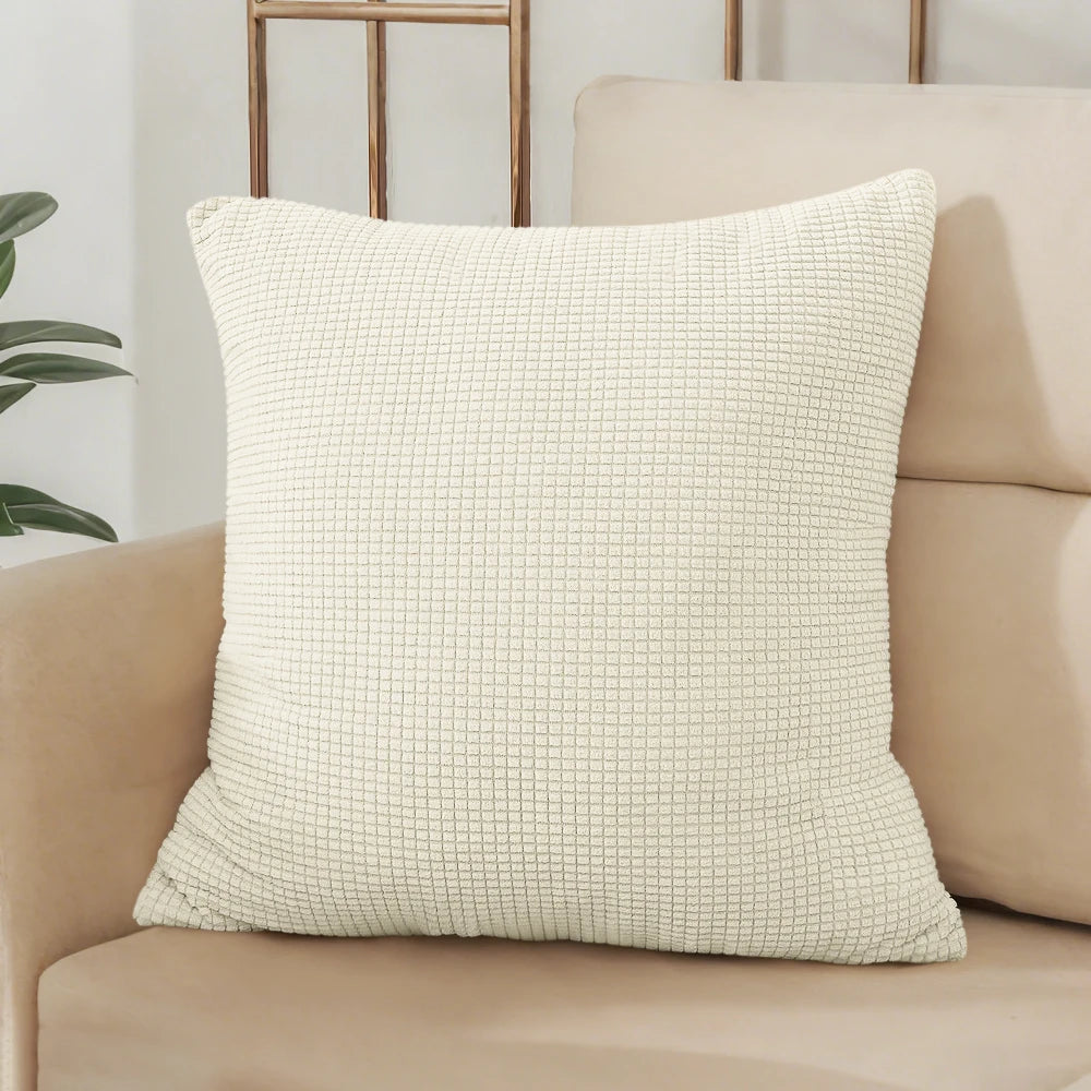 Modern Pillow Cover | Chalk Cushion Case for Office
