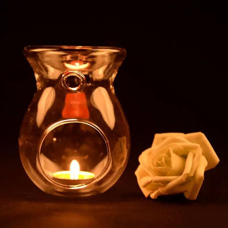 Modern Glass Vase | Shale Flower Vase