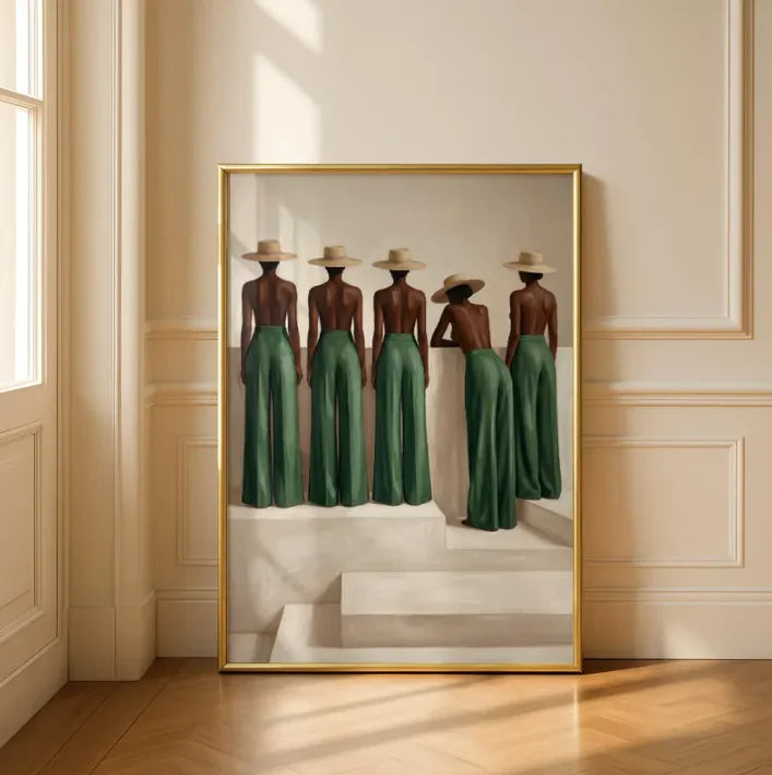 Minimalist Canvas Wall Art | Dusk for Living Room
