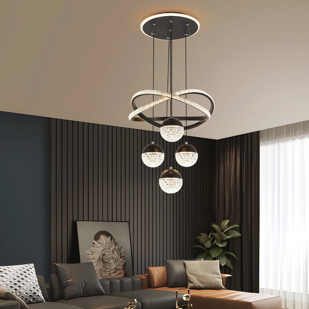Modern Chandelier | Nab Hanging Ceiling Light for Living Room
