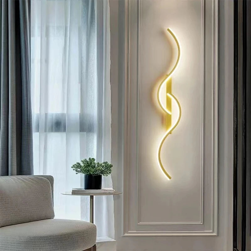Minimalist Wall Sconce | Nova Wall Light Fixture for Living Room