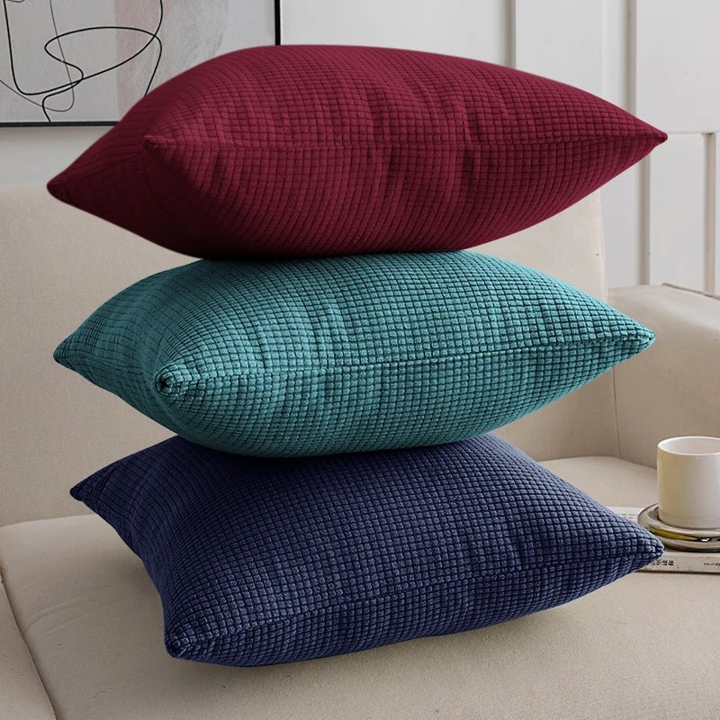 Modern Pillow Cover | Chalk Cushion Case for Office