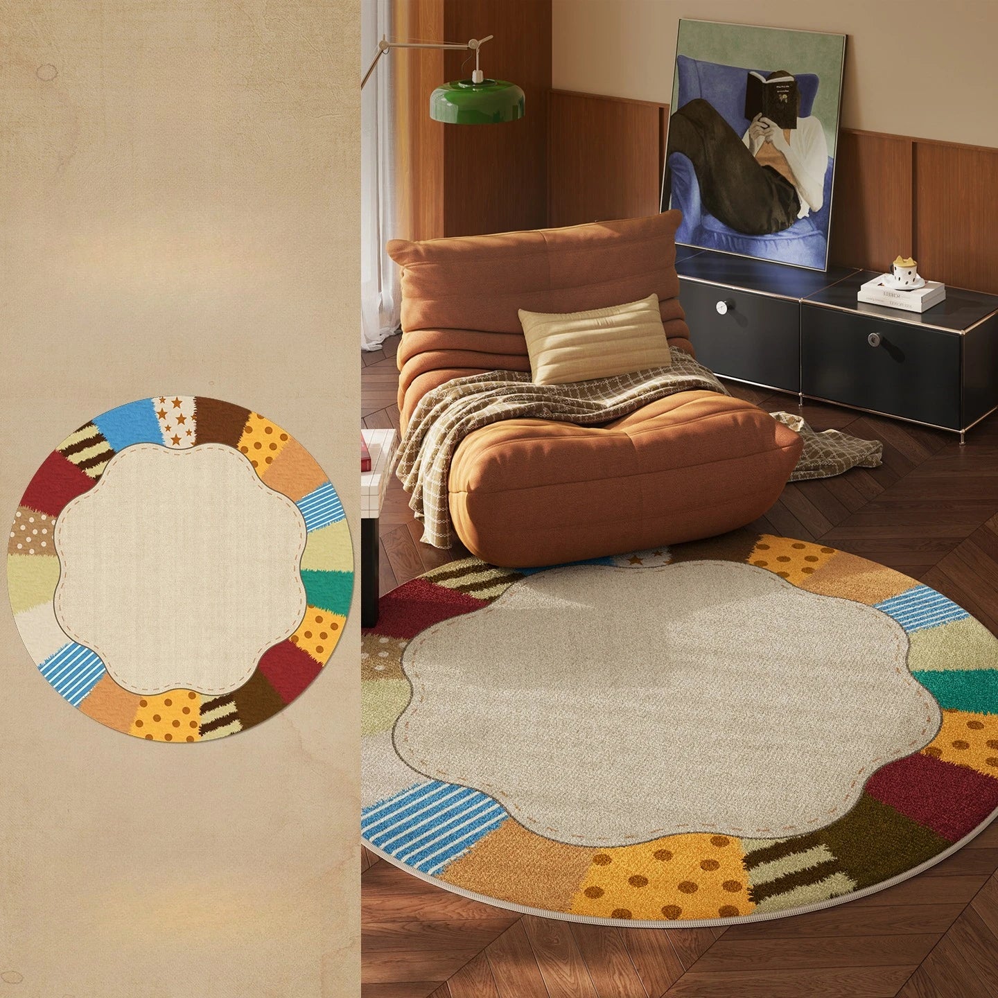 Modern Rug | Willow Area Rug for Living Room