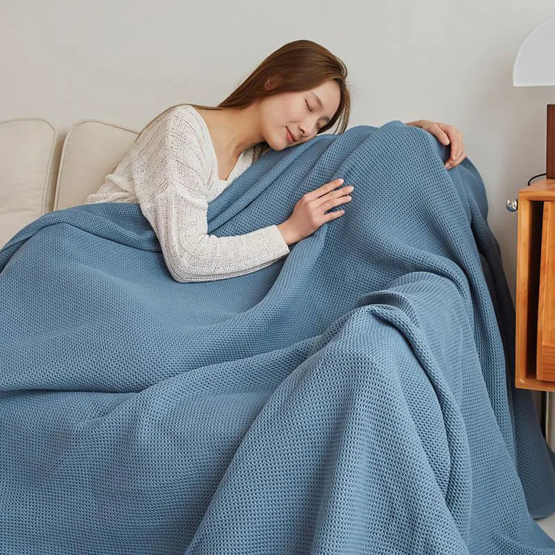 Modern Cotton Blanket | Bothy Cozy Throw