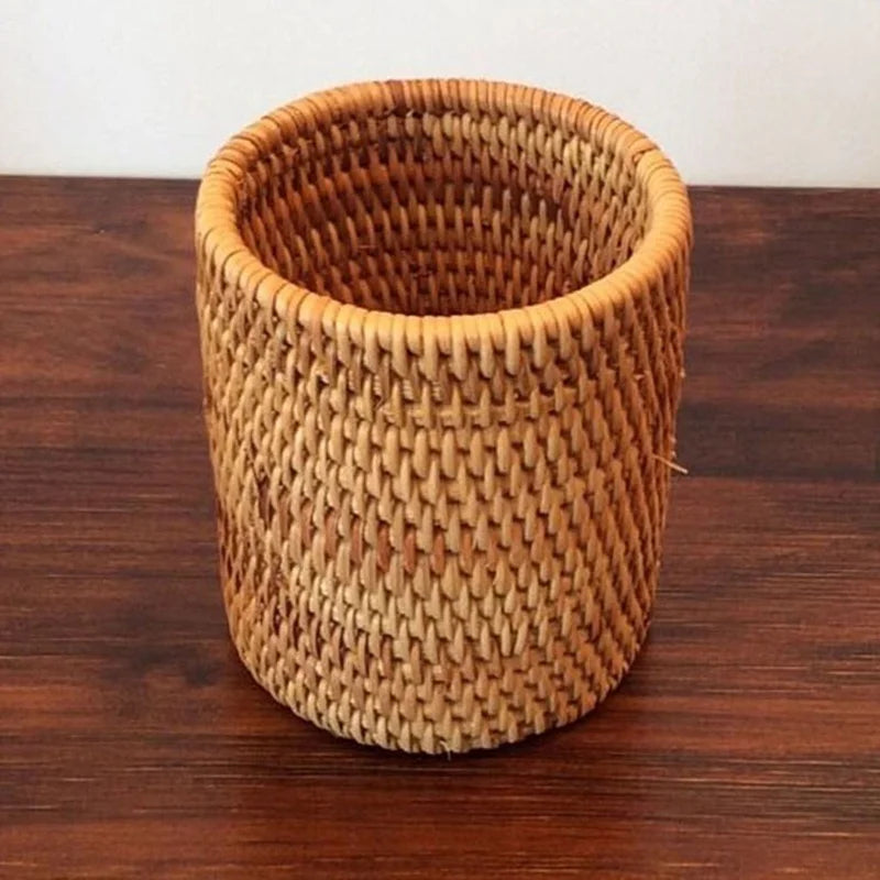 Modern Rattan Basket | Howe Woven Storage