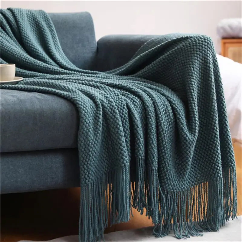 Modern Blanket | Skye Cozy Throw