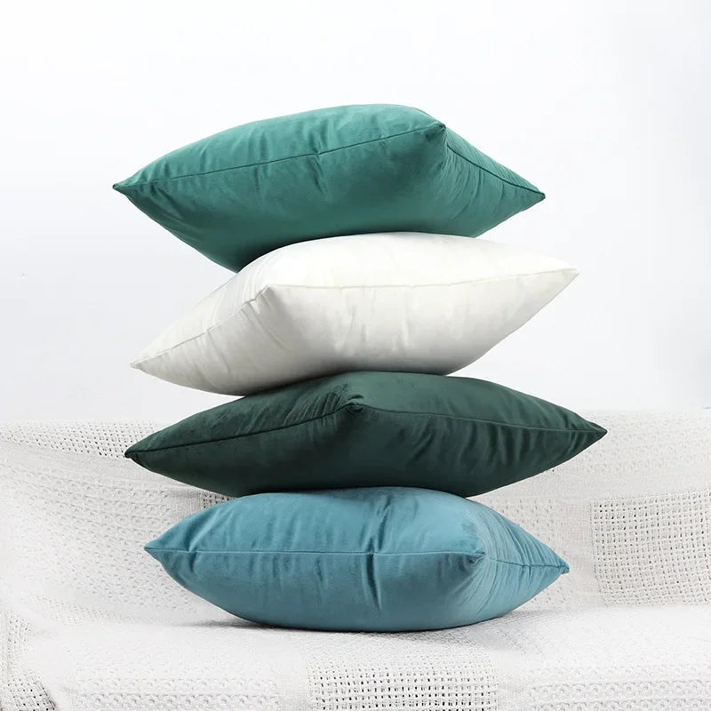 Modern Velvet Cushion Cover | Eyre Throw Pillow Cover for Living Room