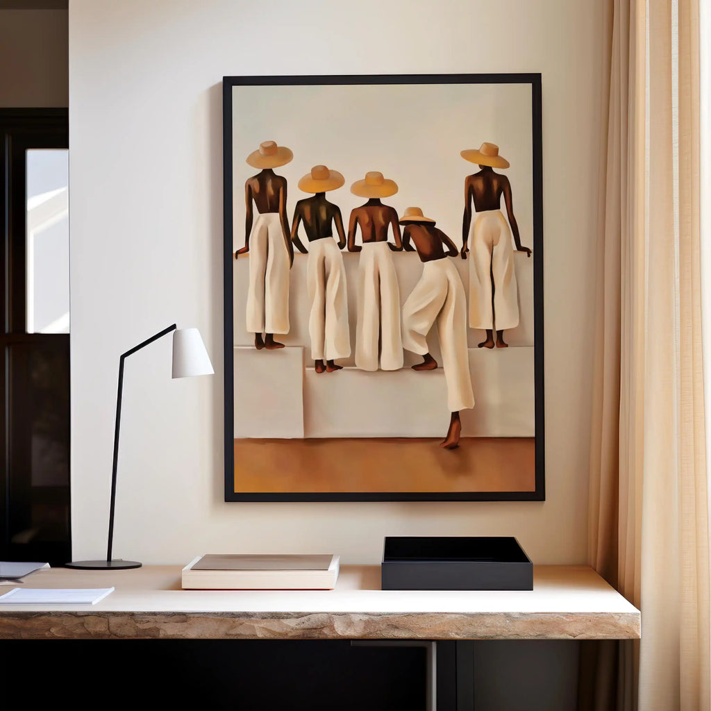 Minimalist Canvas Wall Art | Dusk for Living Room