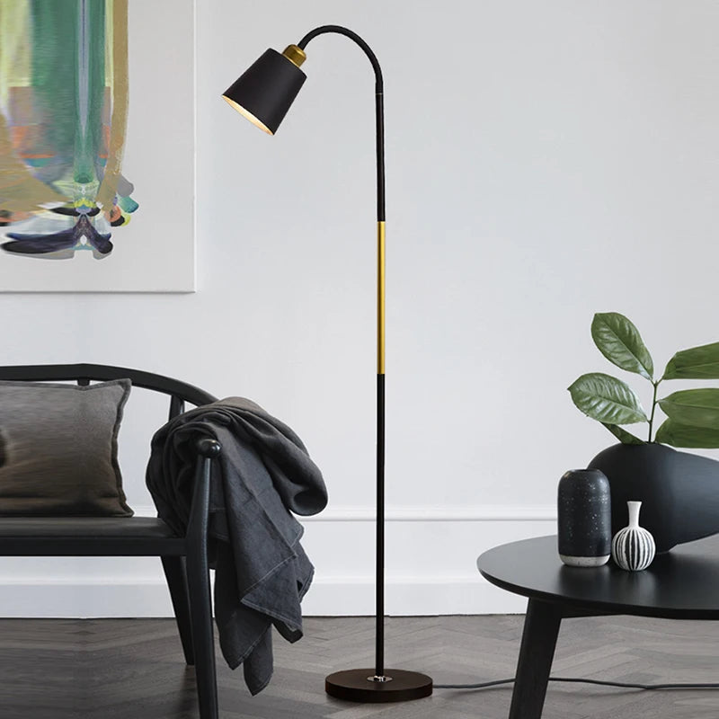 Minimalist Iron Floor Lamp | Furze Standing Light