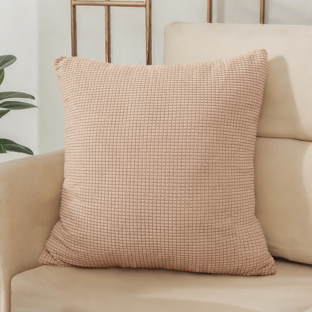 Modern Pillow Cover | Chalk Cushion Case for Office