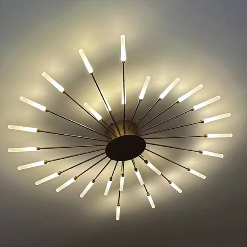 Minimalist Metal Ceiling Light | Pool Flush Ceiling Lamp for Bedroom