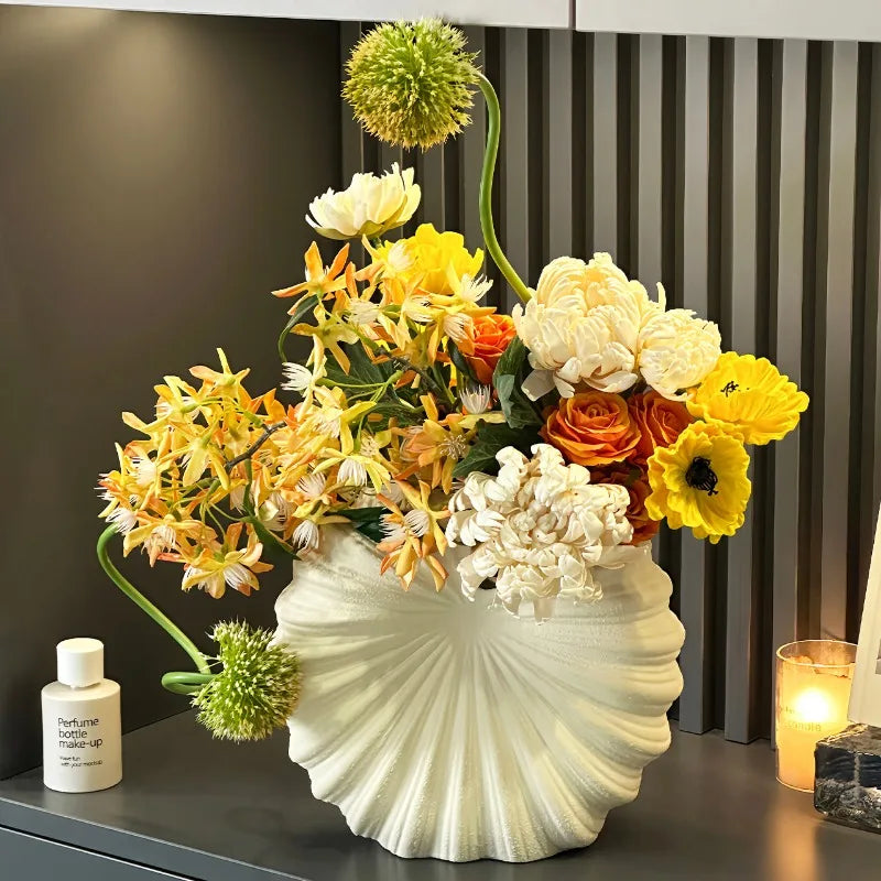 Modern Ceramic Plant Pot | Ford Planter for Living Room