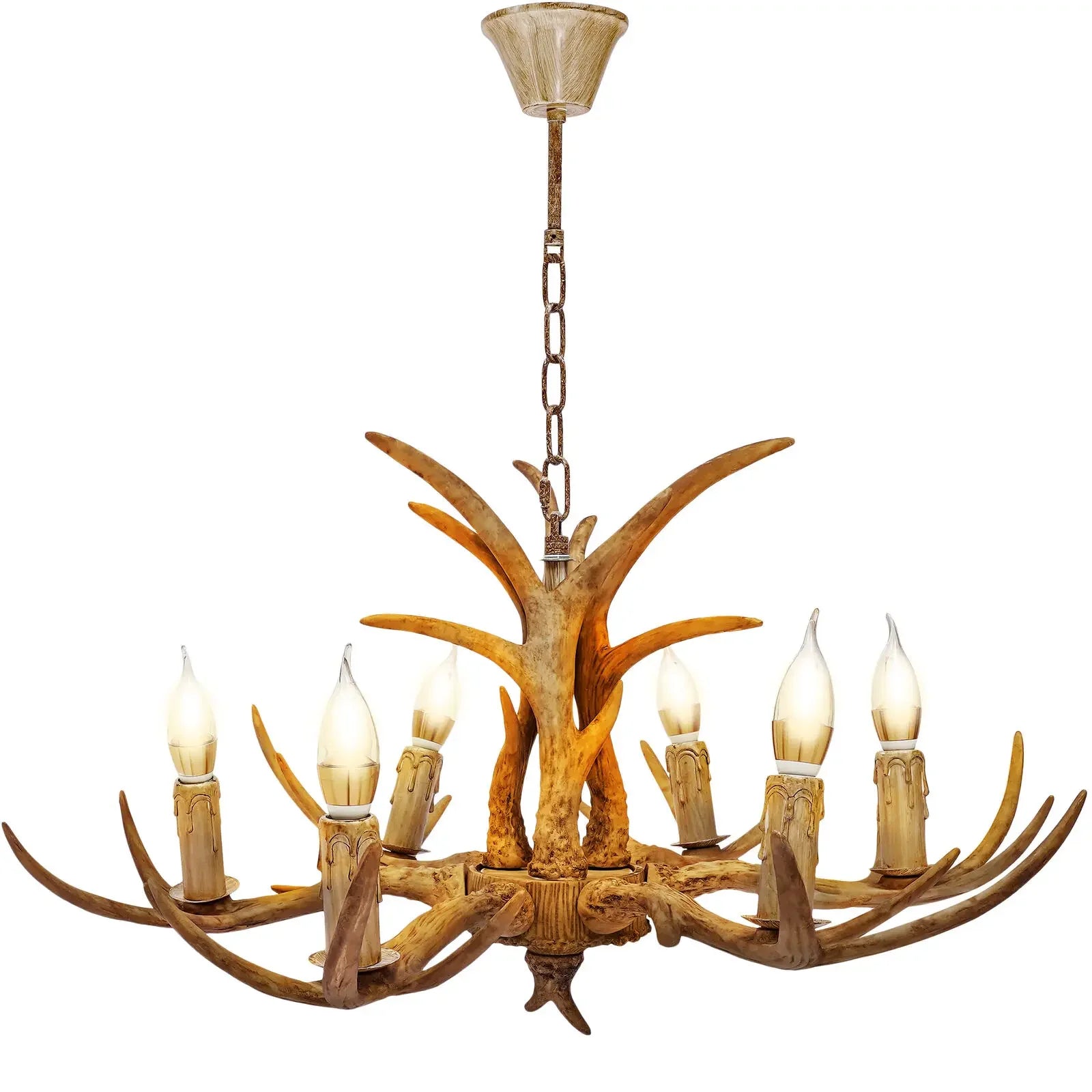 Modern Chandelier | Wave 6-Light Hanging Ceiling Light