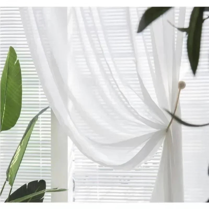 Minimalist Curtains | Ivy Window Drapes for Bedroom