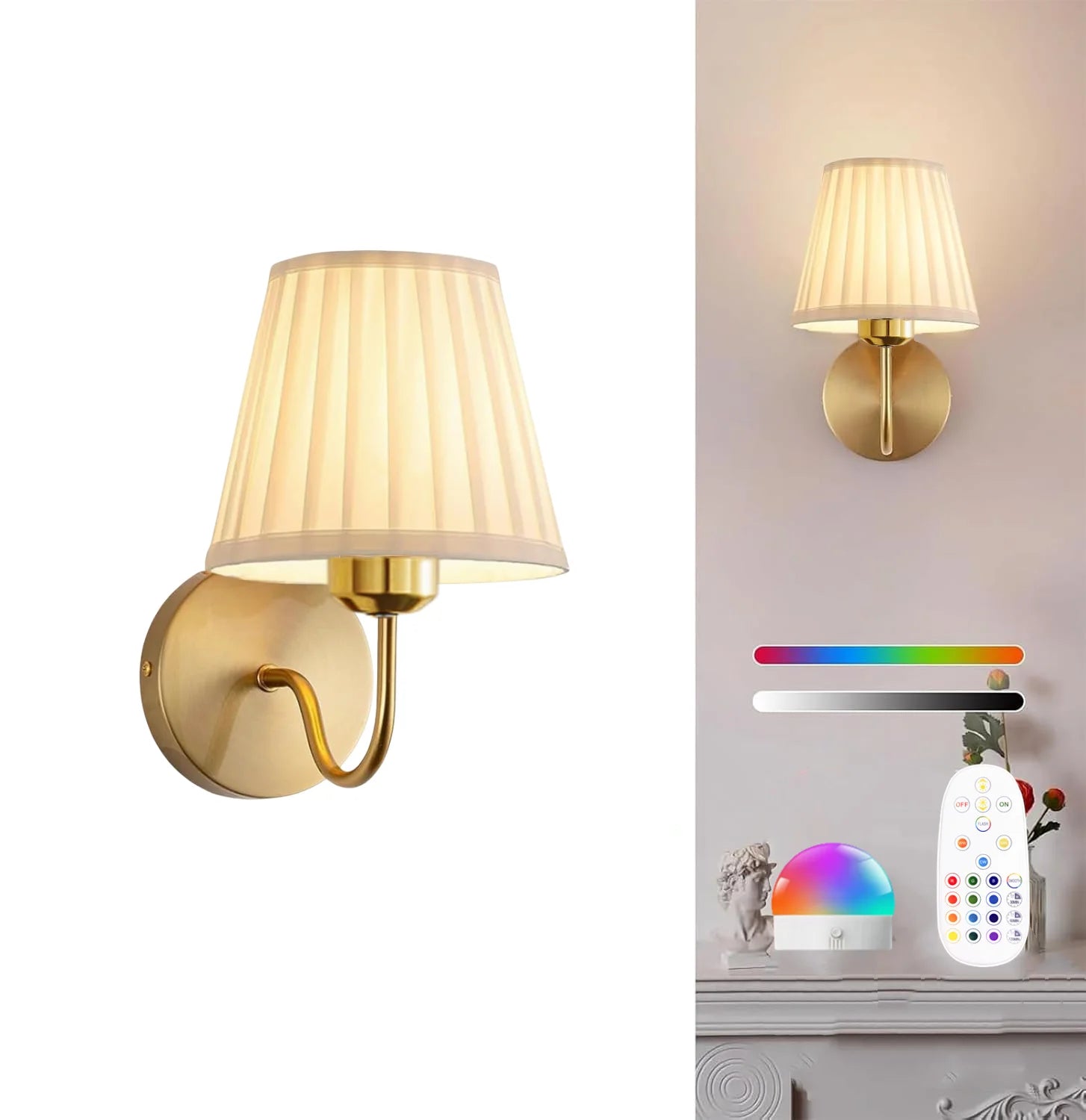 Modern Wall Light | Dune Wall Mounted Lamp for Living Room