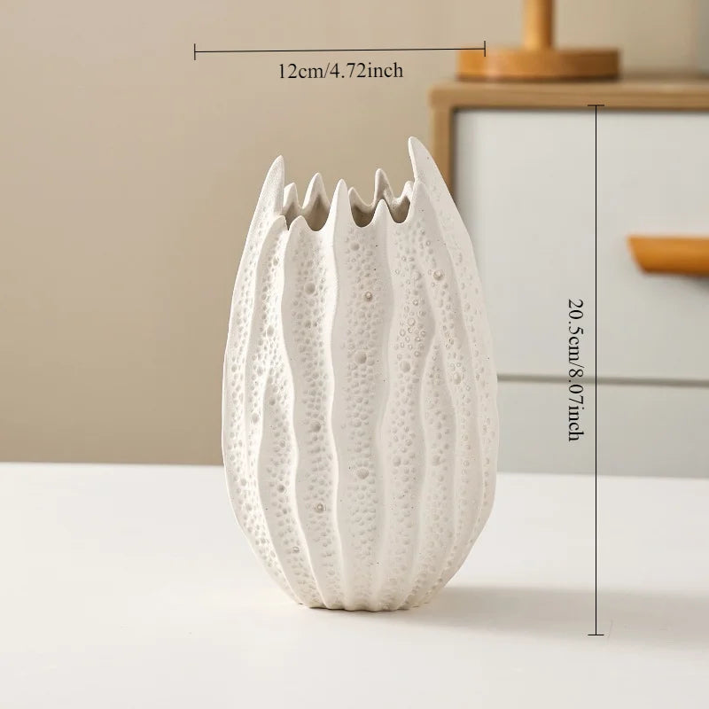 Minimalist Ceramic Planter | Mere Plant Pot for Living Room