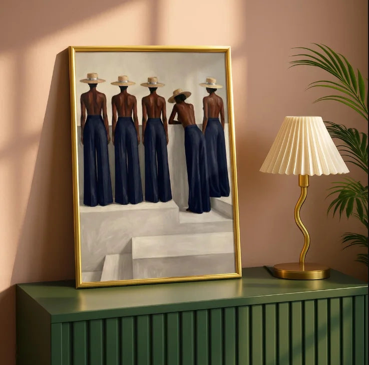 Minimalist Canvas Wall Art | Dusk for Living Room