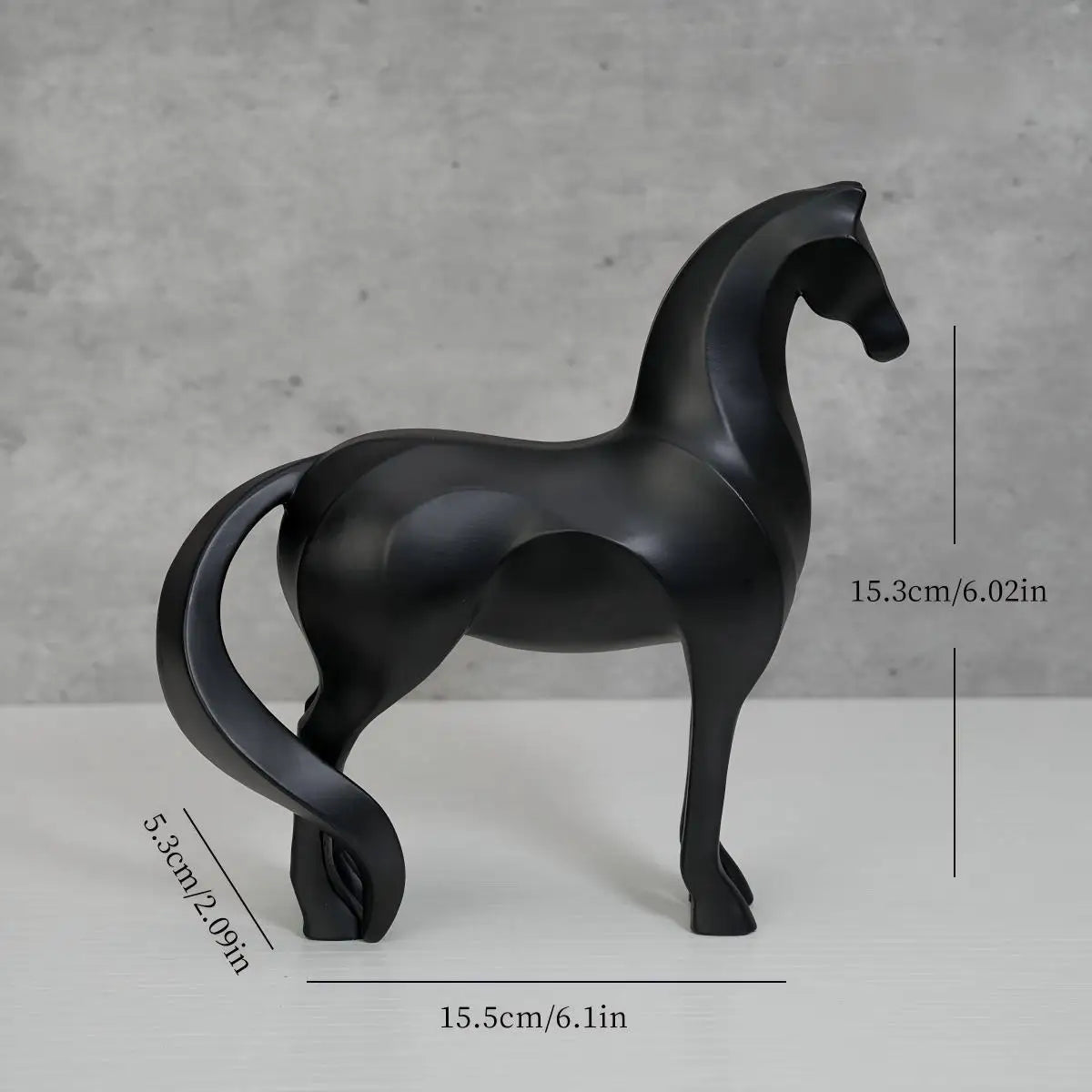 Modern Resin Figurine | Gorse Shelf Decor for Living Room