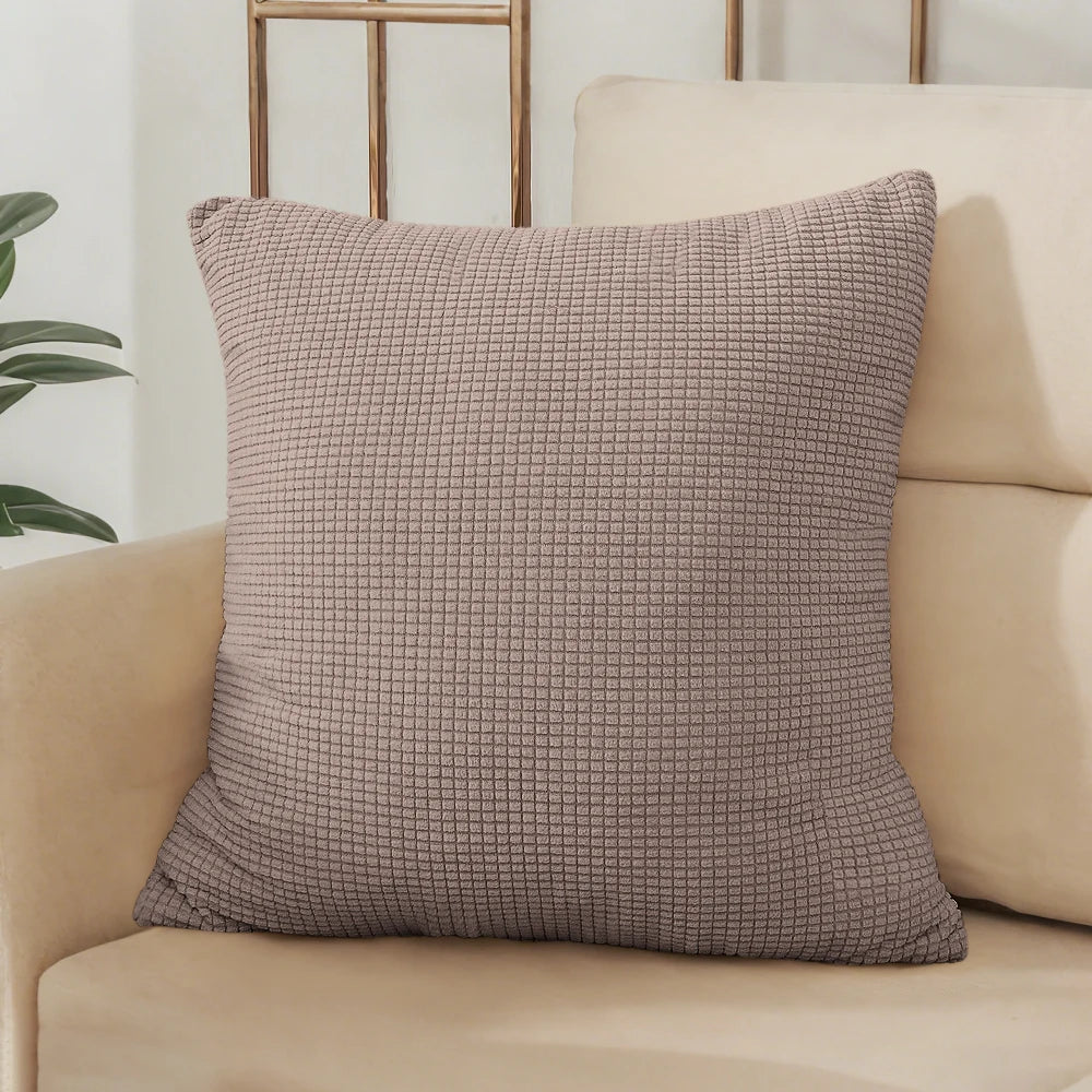 Modern Pillow Cover | Chalk Cushion Case for Office