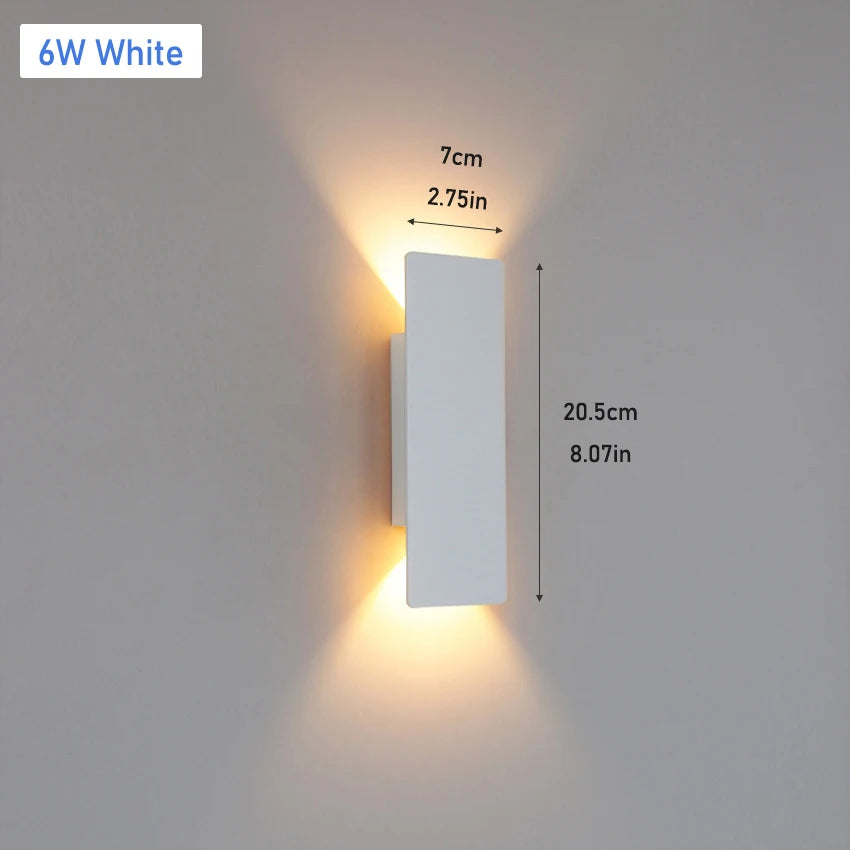 Modern Aluminum Wall Light | Thistle Wall Mounted Lamp for Porch