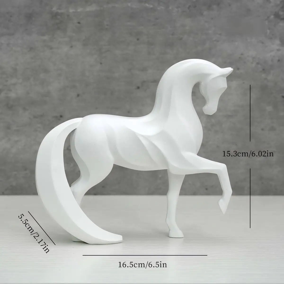 Modern Resin Figurine | Gorse Shelf Decor for Living Room