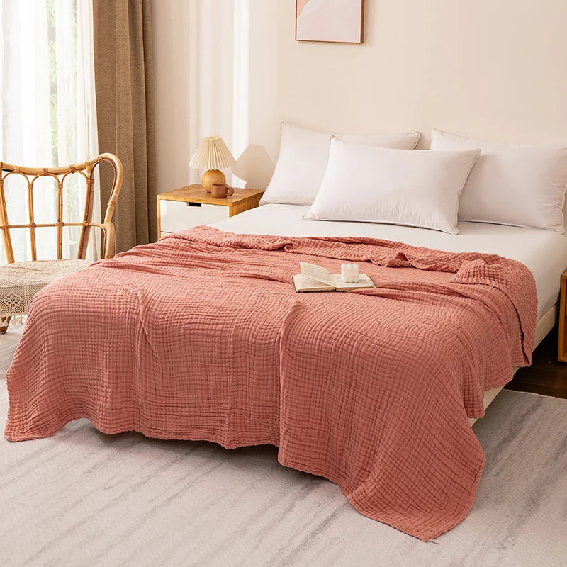 Minimalist Cotton Blanket | Barrow Cozy Throw