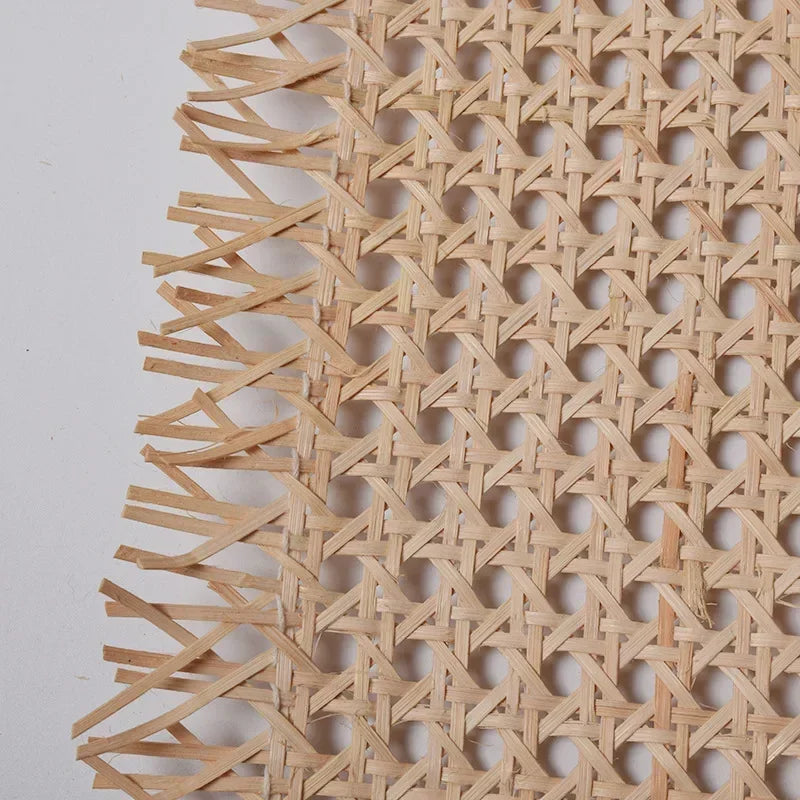 35-50cm Width Webbing Grid Indonesian Plastic Rattan Roll Chinese Repair Tool Material for Chair Cabinet Table Furniture Decor