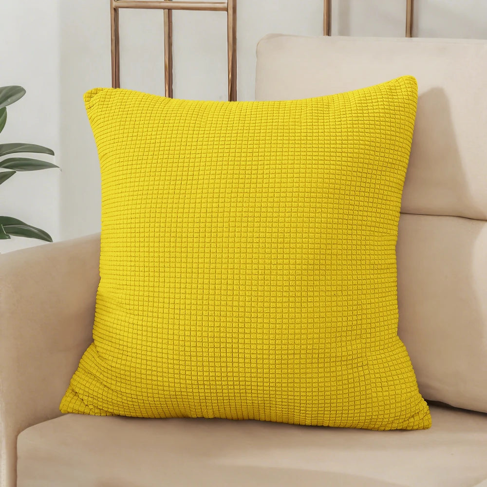 Modern Pillow Cover | Chalk Cushion Case for Office