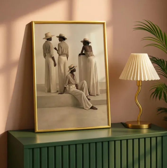 Minimalist Canvas Wall Art | Dusk for Living Room