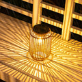 Modern Rattan Lantern | Bield Garden Light for Patio