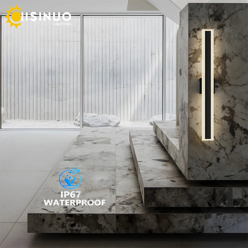 Modern Wall Sconce | Tide Wall Light Fixture for Balcony