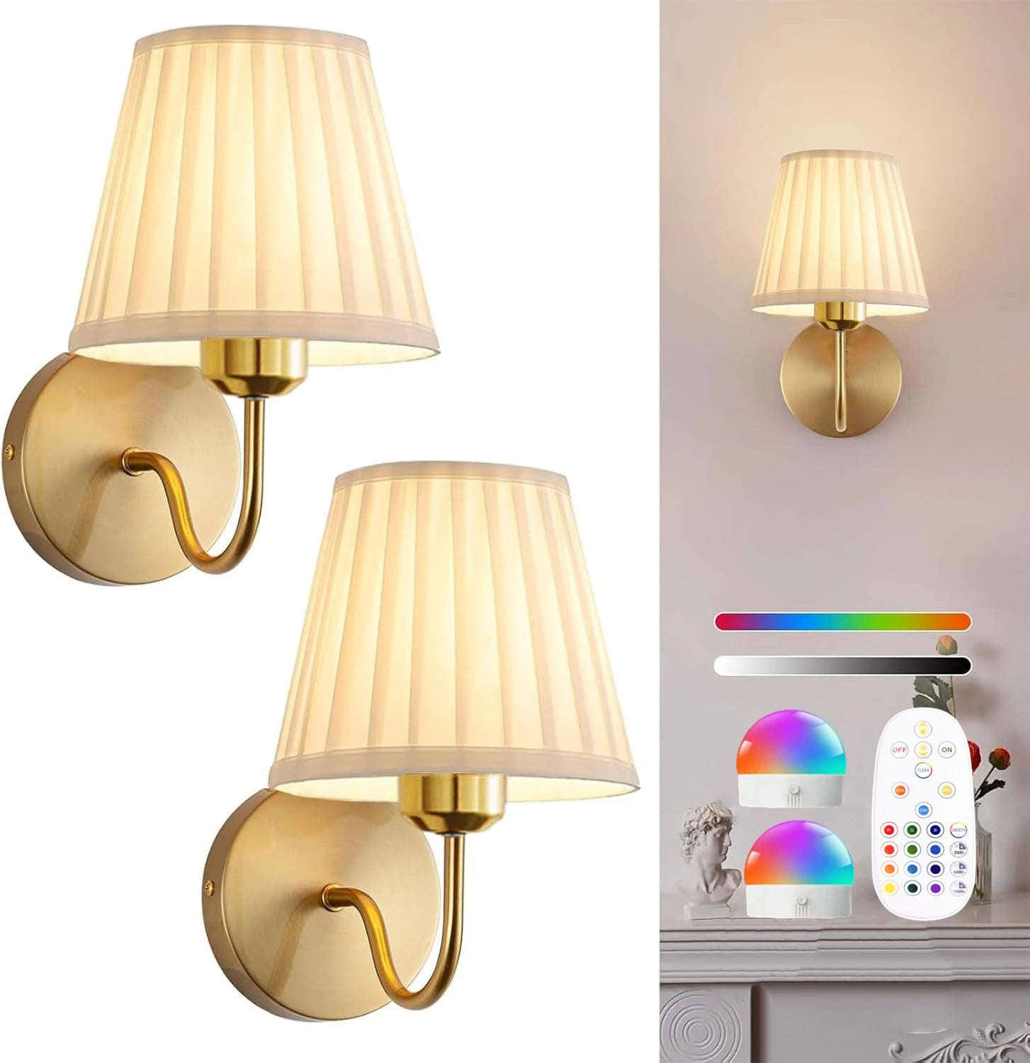 Modern Wall Light | Dune Wall Mounted Lamp for Living Room