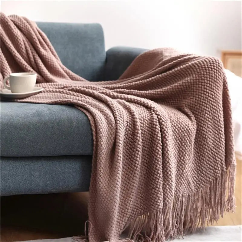 Modern Blanket | Skye Cozy Throw