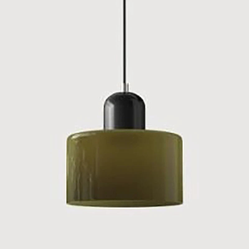 Minimalist Glass Chandelier | Spray Hanging Ceiling Light for Bedroom
