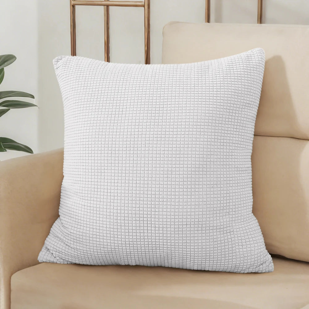 Modern Pillow Cover | Chalk Cushion Case for Office