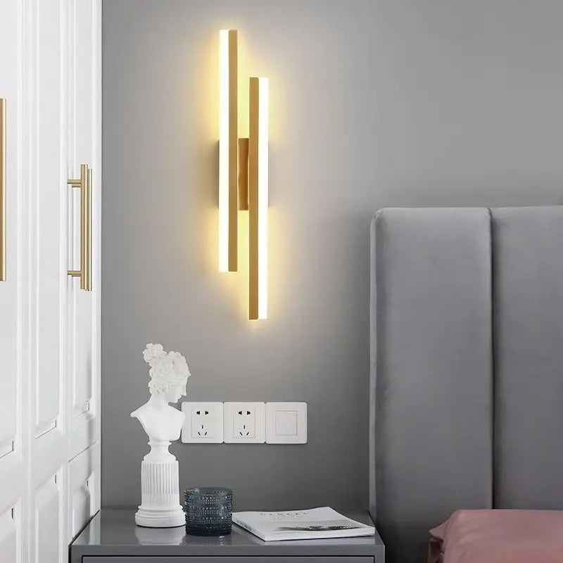 Modern Copper Wall Sconce | Orla Wall Light Fixture for Living Room