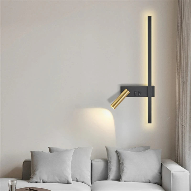Minimalist Wall Light | Melby Wall Mounted Lamp for Living Room
