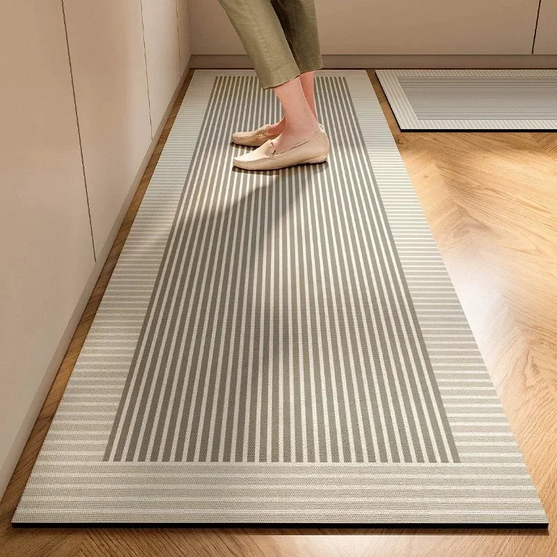 Modern Floor Mat | Ripple Non-Slip Mat for Kitchen