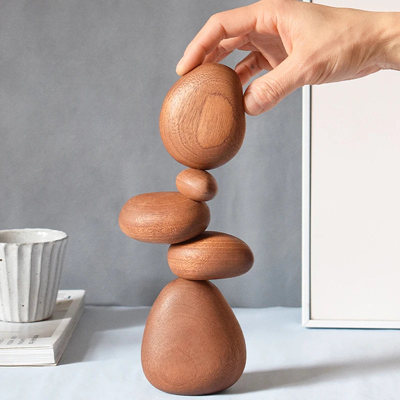 Modern Stone Decorative Object | Cleve Shelf Decor