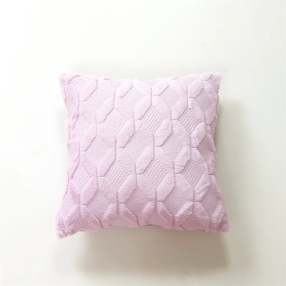 Modern Cushion Cover | Fell Throw Pillow Cover for Living Room