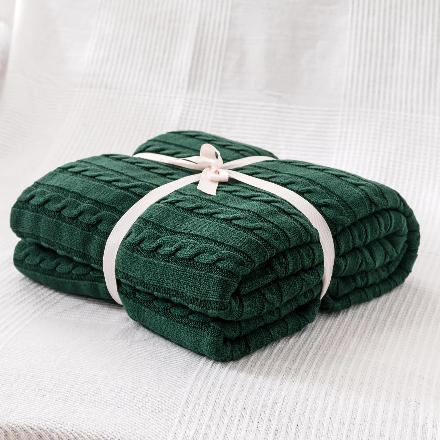 Modern Cotton Blanket | Arden Cozy Throw