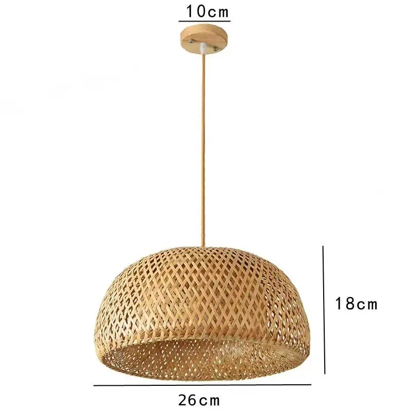Modern Rattan Chandelier | Dornoch Hanging Ceiling Light