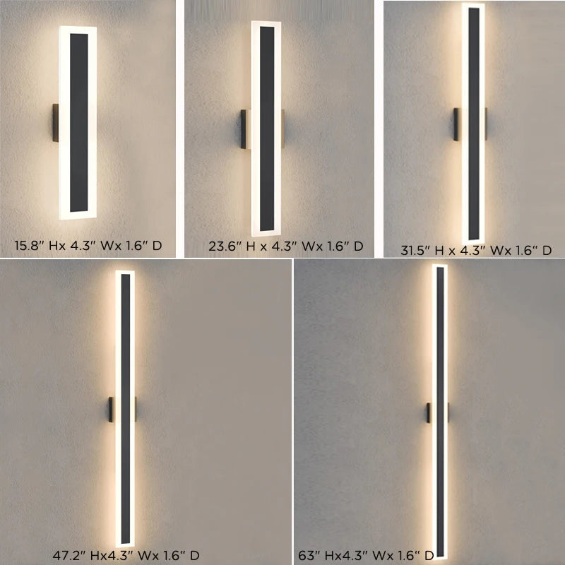 Modern Wall Sconce | Tide Wall Light Fixture for Balcony