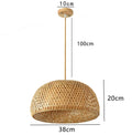 Modern Rattan Chandelier | Drift Hanging Ceiling Light