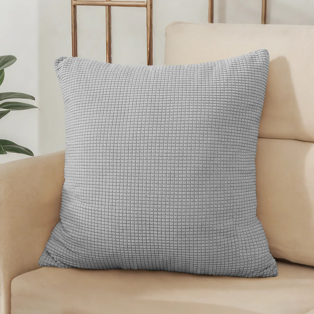 Modern Pillow Cover | Chalk Cushion Case for Office