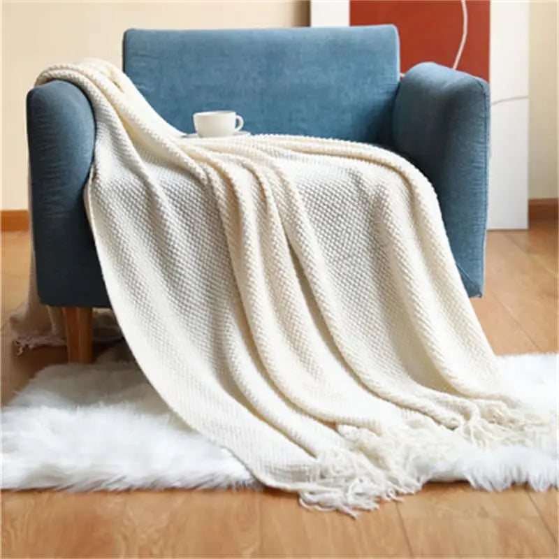 Modern Blanket | Skye Cozy Throw