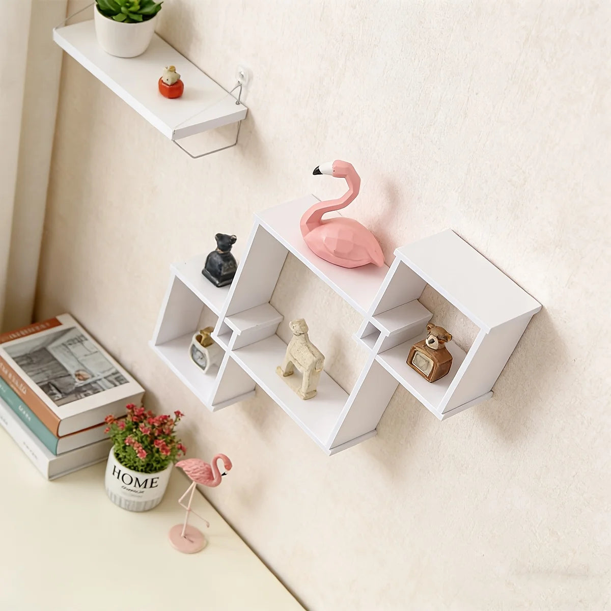 Modern Floating Wall Shelf | Siskin Display Shelf for Living Room