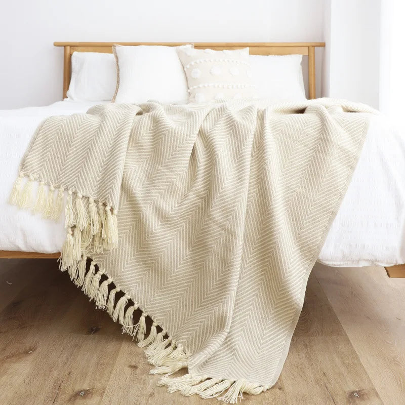 Modern Blanket | Elm Cozy Throw